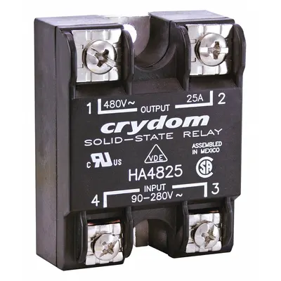 CRYDOM Solid State Relay: Surface Mounted, 90 A Max Output Current, SCR - Surface-Mounted Relays