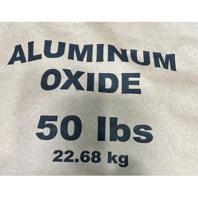 OEM APPROVED VENDOR Brown Aluminum Oxide Blasting Media, 70 to 80 Mesh, 2,000 lb