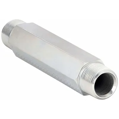 PARKER 1/2 X 4.0 FFF-S Steel Straight Pipe Fitting - Hydraulic Threaded Extreme-Pressure Pipe Fittings