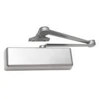 LCN Door Closer: Parallel Mounting Type, Grade 1 - Heavy Duty, Aluminum, 12 1/8 in Lg, 2 1/4 in Wd (MPN 4040XP-EDA AL DEL)