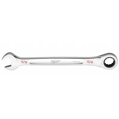 MILWAUKEE SAE 12-Point Ratcheting Combination Wrench, 15/16 in - SAE 12-Point Ratcheting Combination Wrenches