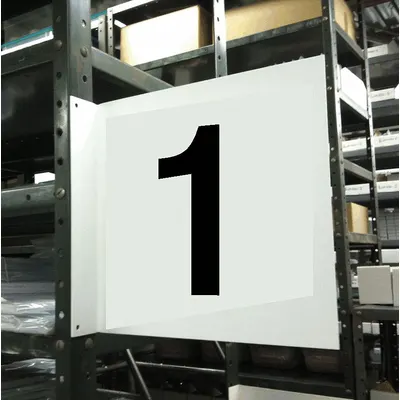 STRANCO Aisle 1 Sign - Aisle 1 Signs