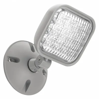 LITHONIA LIGHTING Wet Location Remote Head: LED, Plastic, Ceiling/Wall, 1 W Lamp Watt, 1 Lamps - Plastic Wet Location Remote Heads