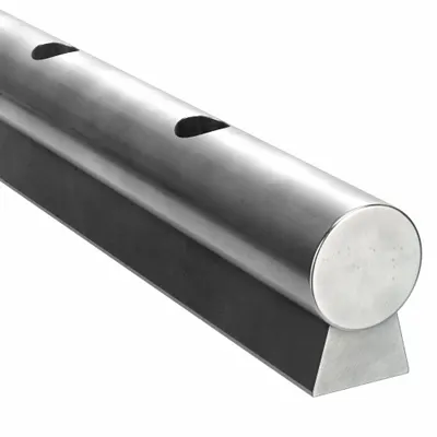 THOMSON LSRA12L48 Low Profile Linear Support Rail & Shaft Assembly - Low Profile Linear Support Rail & Shaft Assemblies