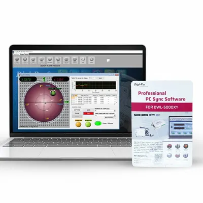 DIGI-PAS PC Interface Software: PC Interface Software, 1/8 in Overall Ht - Software & Connectivity Kits