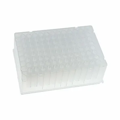 MTC BIO Well Plate: Non-Sterile, 96 Wells, 1.2 mL, 7 mm Dia, RNase/DNase Free, Round - Multiple Well Plates