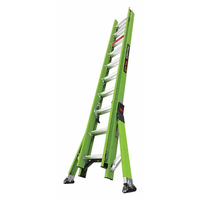 LITTLE GIANT Non-Conductive Fiberglass Extension Ladder - Non-Conductive Fiberglass Extension Ladders