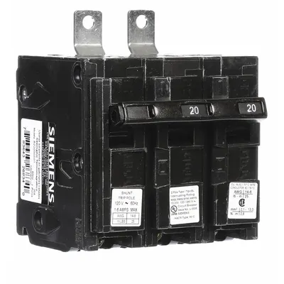 SIEMENS B22000S01 BL Series Bolt-On Miniature Circuit Breaker - B Series, Bolt-On Siemens Miniature Circuit Breakers