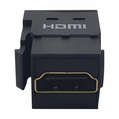 EATON TRIPP LITE HDMI Female to HDMI Female Keystone/Panel-Mount Coupler, Black - Analog & Digital Video Splitters & Adapters