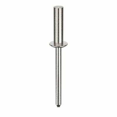 POP AVDEL Domed-Head Blind Rivet, 0.186" Dia, 2 2/95" L, 250 PK - Domed-Head Blind Rivets