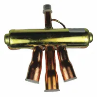 Heat Pump Reversing Valve: 1.3 ton to 2.5 ton (R410A), Flare Tube, 5/8 in Suction, 3/8 in Discharge (MPN V2-4100F0-370)