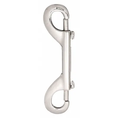 LUCKY LINE PRODUCTS Slide Bolt Spring Snap, Zinc, 7/16 in Opening - Slide Bolt Spring Snaps