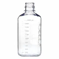 Plastic Lab Media & Roller Bottles - Plastic Lab Media Bottles: PETG, 67.63 fl oz Capacity - oz (MPN 137-6513-FLS)