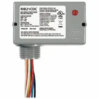 RIB Enclosed Pre-Wired Relay: 10 A Rating, SPDT, 0.50 in NPT (MPN RIB21CDC)