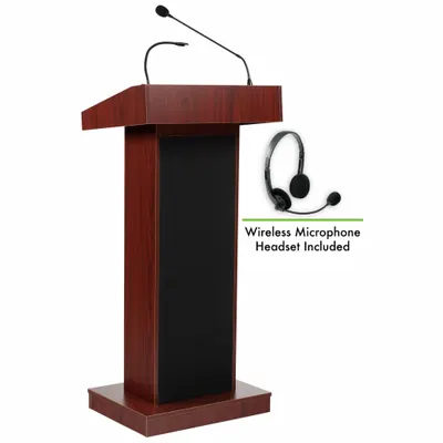OKLAHOMA SOUND 800X-MY/LWM-7 Sound Lectern - Sound Lecterns
