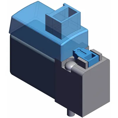 SMC Solenoid Air Control Valve: Three-Way / Two-Position, Single Solenoid, Normally Open - SMC V100 Series Directional Control Valves