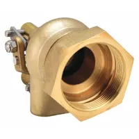 BOB Float Valve: For Water Media, Angle Valve Body, Float Valve Body, Horizontal Piping, Brass, FNPT (MPN R605T-1-1/4)