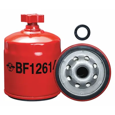 BALDWIN FILTERS Fuel Filter: Spin-On, 3 in Outside Dia, M16-1.50 Thread Size, Cellulose - Spin-On Fuel Filters