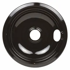 OEM replacement drip bowl for Whirlpool ovens. Designed to catch spills and drips during cooking, helping maintain oven cleanliness. Fits select Whirlpool oven models.