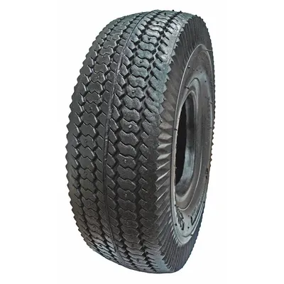 HI-RUN 4.10/3.50-4 Sawtooth Wheelbarrow Tire - Wheelbarrow Tires