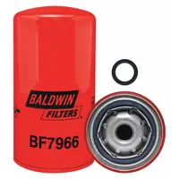 BALDWIN FILTERS Fuel Filter: Spin-On, 3 11/16 in Outside Dia, M20-1.50 Thread Size, Cellulose (MPN BF7966)