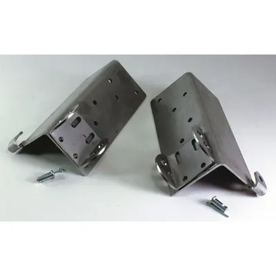 AMERICAN GARAGE DOOR SUPPLY Bracket: Bracket, Bottom, 3 in For Track Size - Max - Brackets for Garage Door Rollers