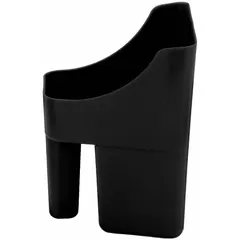 This measuring scoop has a 3 qt fluid capacity and is made of polypropylene in black. It is used for accurately measuring and transferring fluids in industrial maintenance, chemical mixing, and material handling applications. The polypropylene construction resists corrosion and is suitable for many non-solvent liquids.