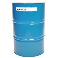 TRIM NOCOR E6 is a corrosion inhibitor that forms a dry lubricant film for temporary protection of metal surfaces. Supplied in a 54-gallon container, it has a maximum operating temperature of 120°F and offers short indoor and outdoor life expectancy. Suitable for short-term storage or transport protection where a dry, non-sticky film is required