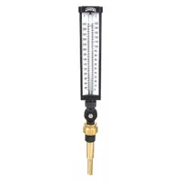 WINTERS Industrial Glass Thermometer: 30°F to 300°F /0°C to 150°C, +/-1% Accuracy, 6 in Stem Lg (MPN TIM105-6ALF.)