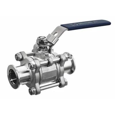 USA INDUSTRIALS 1/4 in 316 Stainless Steel Ball Valve with - Stainless Steel Ball Valves