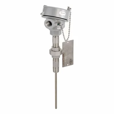 ASHCROFT Type T Thermocouple with Pipe Connection, 10.75 in Probe Length - Thermocouples with Pipe Connection
