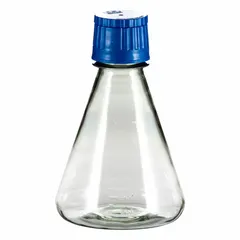 APPROVED VENDOR Polycarbonate Erlenmeyer Flask, 1000 mL, Sterile, Graduated with Closure