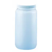 APPROVED VENDOR Reagent Bottle: LDPE, 1 L, 32 fl oz, Closure Included, White, 63-415 mm, Unlined