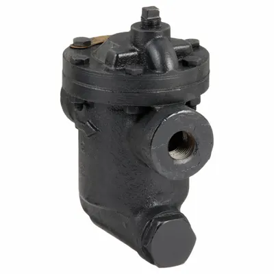 BELL & GOSSETT Steam Trap: Cast Iron, 1/2 in FNPT, 690 lb/hr, 125 psi Max., 450°F Max. - Standard Inverted-Bucket Steam Traps