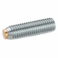 This set screw features a brass tip to prevent surface damage on shafts or components during clamping. The 18-8 stainless steel body provides corrosion resistance. Thread size M12, length 25 mm. Suitable for industrial machinery, automation, and fixturing applications where marring must be avoided