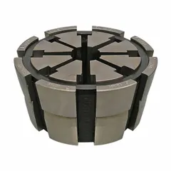 Black industrial crimping die with a maximum crimping capacity of 50 mm. Designed for use with compatible crimping tools to form secure connections on hoses and fittings in hydraulic, pneumatic, and fluid-transfer systems.
