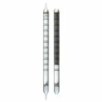 This gas detection tube is designed for use with DRAEGER Accuro pumps to measure hydrogen sulfide (H2S) concentrations in the range of 100 to 2,000 ppm. Each pack contains 10 tubes, enabling field detection of H2S in industrial environments such as oil and gas, chemical processing, and wastewater treatment