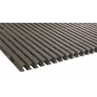 FIBERGRATE 350527 is a fiberglass pultruded grating with a nominal size of 5 ft x 10 ft (WxL). It is designed for acid resistance and structural strength in corrosive environments such as chemical plants, wastewater treatment, and food processing