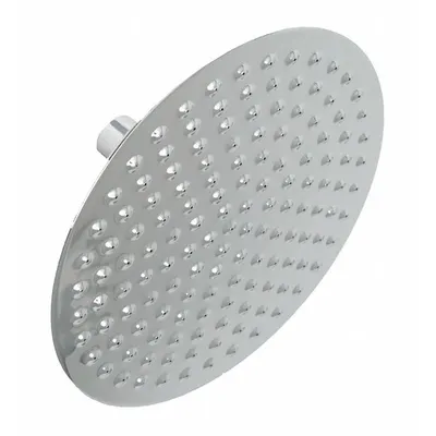 TRIDENT Fixed Showerhead: 7 5/8 in Fixed Showerhead Wd - Single-Pattern Fixed Showerheads