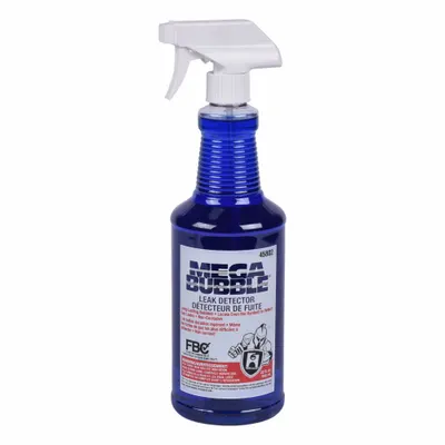 HERCULES Gas Leak Detector: 32 oz, Spray Bottle, -50°F to 200°F Temp. Range - Leak Detection Fluids