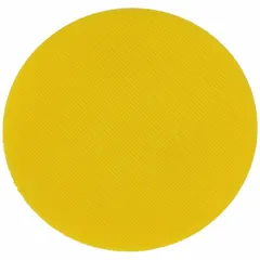 This 3M backing pad is designed for use with hook-and-loop sanding discs. It features a 5-inch diameter, 3/4-inch thickness, and a 5/16"-24 threaded shank for tool connection. The non-vacuum model is suitable for surface preparation and finishing tasks on various materials.