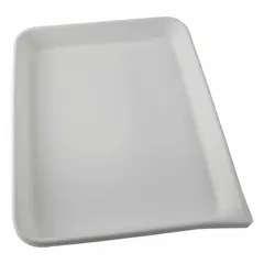 Rectangular Lab Tray, HDPE, 23.6 L, 24 in L x 20 in W, Non-Sterile, 1620T