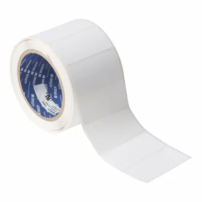 BRADY J4000 Inkjet Precut Label Roll - Brady Inkjet Precut Label Rolls