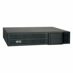 Extension battery for compatible UPS systems, providing additional runtime during power outages. Operates at 36 V DC with 18 Ah capacity. Features an attached cable for straightforward connection. Compatible with TRIPP LITE SMART1000RMXL2U model.