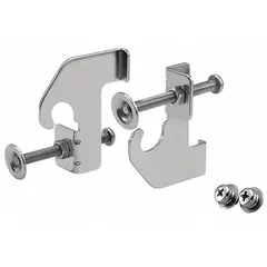 Aluminum flush mount kit designed for Icom M330 series vehicle-mounted radios, including model M330G. Enables recessed installation into a panel or dashboard for secure mounting in mobile communication setups.