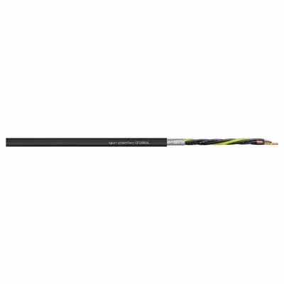 CHAINFLEX Control Cable: 17 AWG Conductor Size, 12 Conductors, PVC, Order by the Foot - Continuous Flexing Exposed Run Tray Cables
