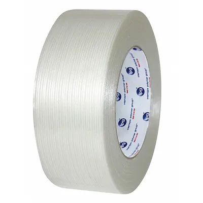 IPG RG316.5G Heavy-Duty Strapping Tape, 1 7/8 in x 179 13/16 ft, Clear, 24 Pack