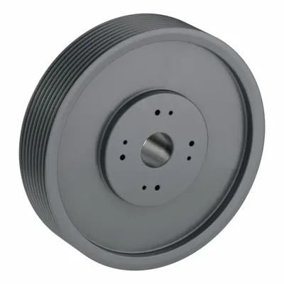 OEM V-Belt Pulley: 8V4450 - Bushed-Bore Cast-Iron Wedge V-Belt Pulleys