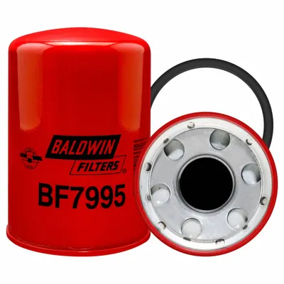 BALDWIN FILTERS Fuel Filter: Spin-On, 3 3/4 in Outside Dia, 1 1/2"-16 Thread Size, Cellulose - Spin-On Fuel Filters