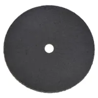 Type 1 cut-off wheel from the BlueFire series, made with zirconia alumina grain for cutting carbon and stainless steel. Measures 3 inches in diameter, 1/16 inch thick, with a 3/8 inch arbor hole and 24 grit. Suitable for fabrication, maintenance, and metalworking tasks requiring fast, cool cutting action